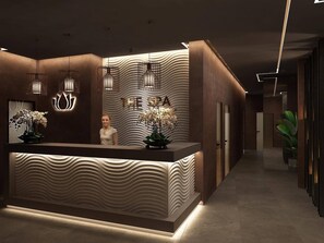 Leilighet, 2 soverom, tilgjengelighetstilpasset, balkong | Lobby