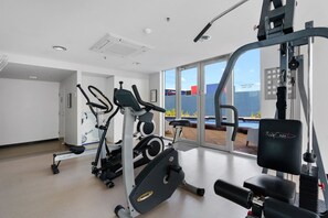 Fitness facility - Beach House 305—Oceanfront Balcony Retreat (Victor Harbor)