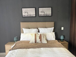 2 chambres, fer et planche à repasser, accès Internet