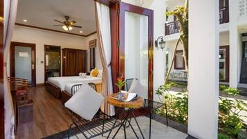 Blackout drapes, free WiFi, bed sheets, wheelchair access