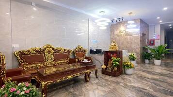 Sala de estar en el lobby