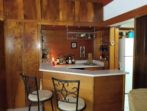 House, 3 Bedrooms, Patio | Bar (on property) - Charming 3-bedroom House Steps From Luquillo Beach (Luquillo)