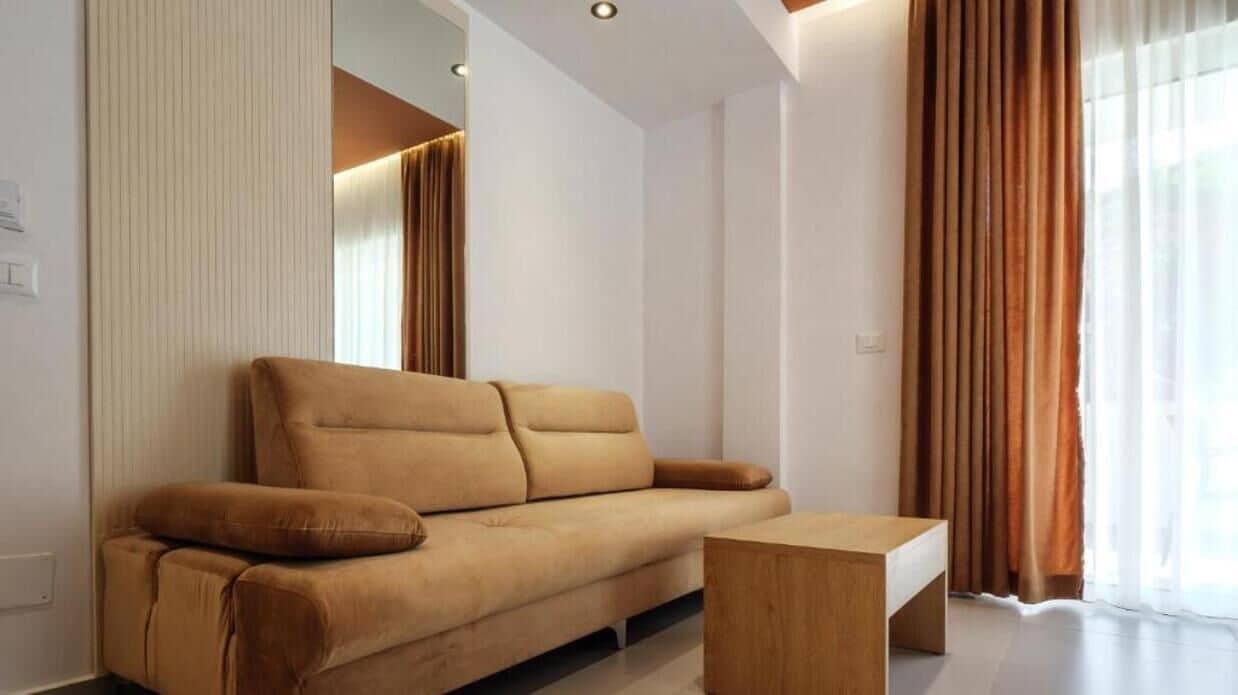 Chambre Deluxe, balcon | Aire de séjour