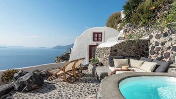 Parathira Cave Houses | Terrasse/Patio