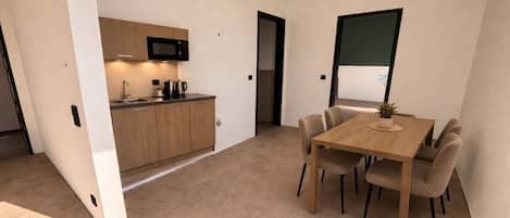 Luxury Suite, Kitchen | Dining