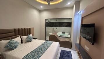 Kamar Mewah | Ruang kerja ramah laptop dan Wi-Fi gratis