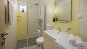 Shower, towels - Apartment Lemon&Soul by Villas Guide (Crikvenica)
