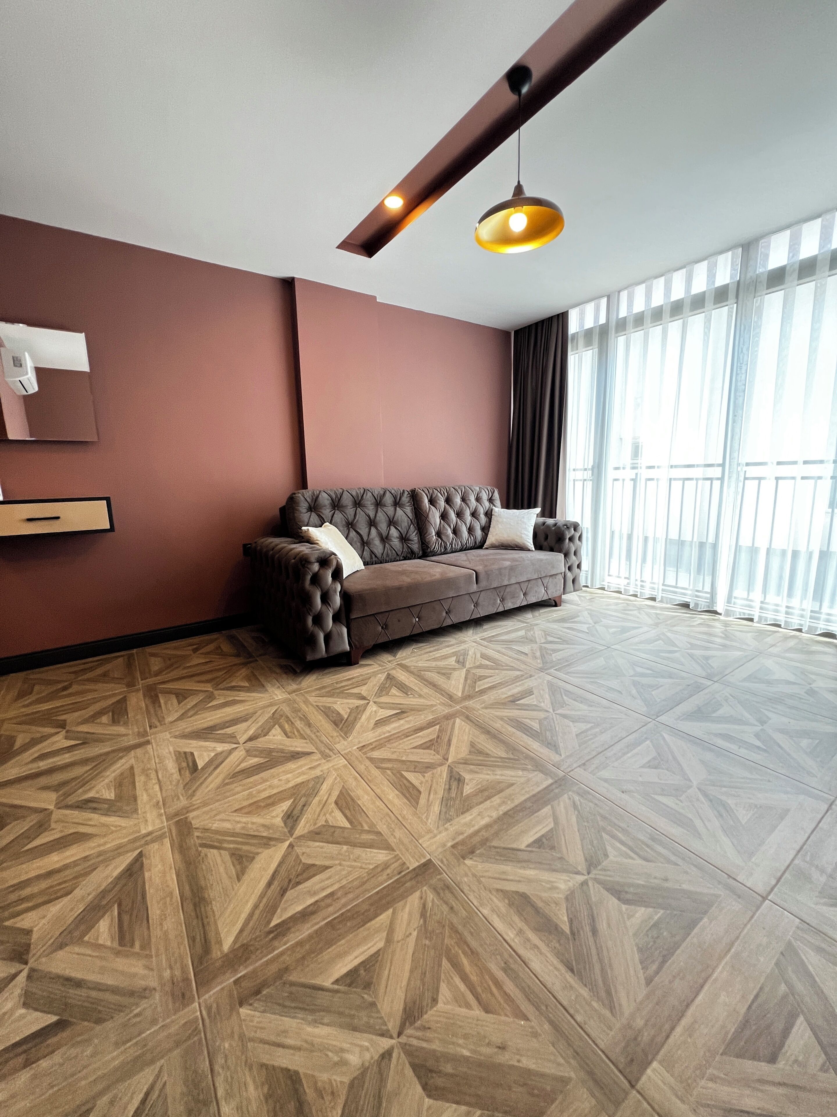 Deluxe Apartment, 1 Katil Ratu (Queen) dengan Katil Sofa, Non Smoking, City View | Ruang tamu