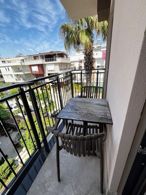 Deluxe Apartment, 1 Queen Bed with Sofa bed, Non Smoking, City View | Outdoor dining