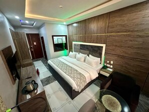Economy Room, Balcony, City View | Desk, laptop workspace, blackout curtains, soundproofing - CHINBELL LUXURY HOTEL & SUITES  (Lagos)