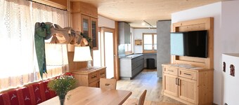 Vacation apartment in the middle of the mountains, surrounded by forest and meadow