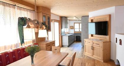 Vacation apartment in the middle of the mountains, surrounded by forest and meadow