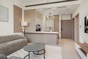 Living area - FIRST CLASS | 1BR | Iconic Design & Luxury Living (JVC)