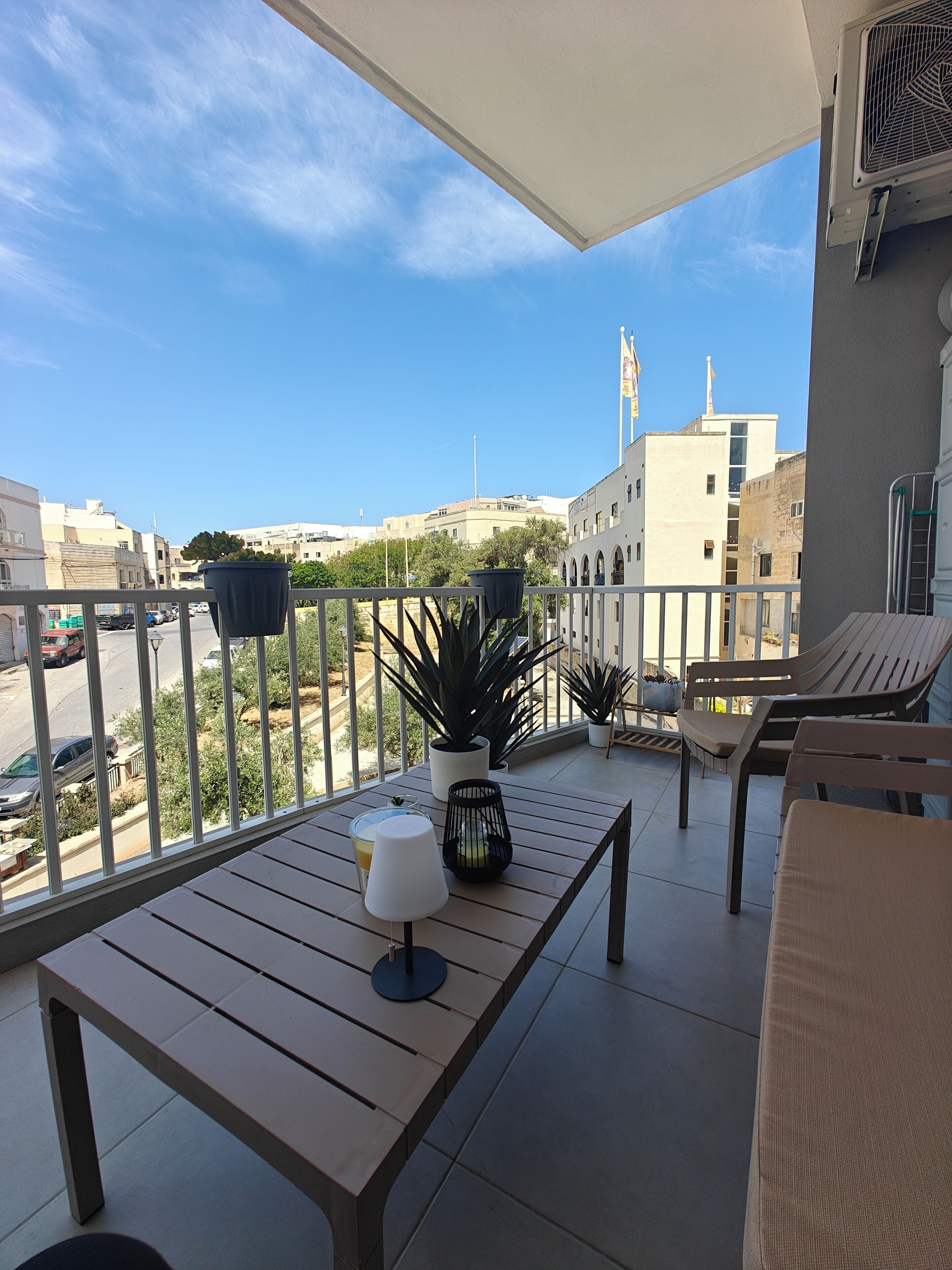 Apartamento, 2 habitaciones, vistas a la ciudad | Jardines del alojamiento