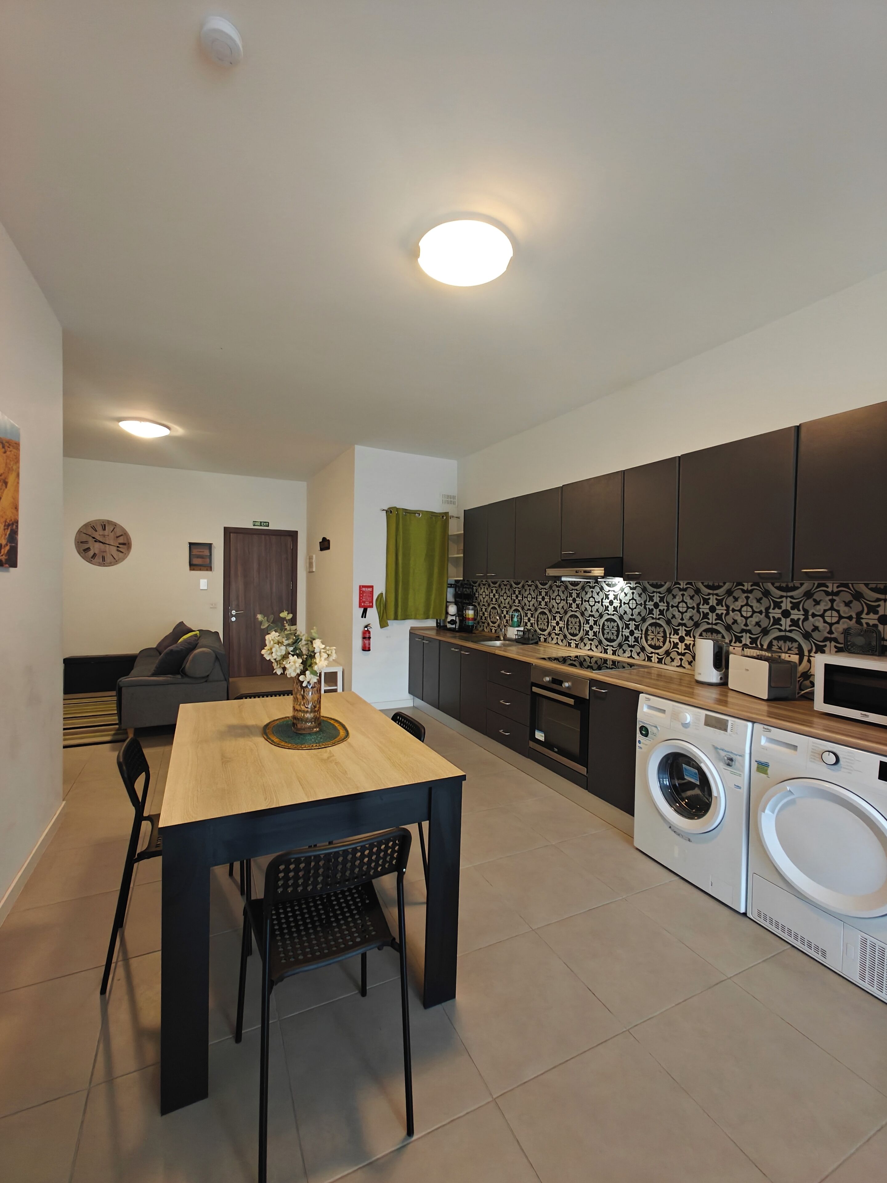 Apartamento, 2 habitaciones, vistas a la ciudad | Cocina privada