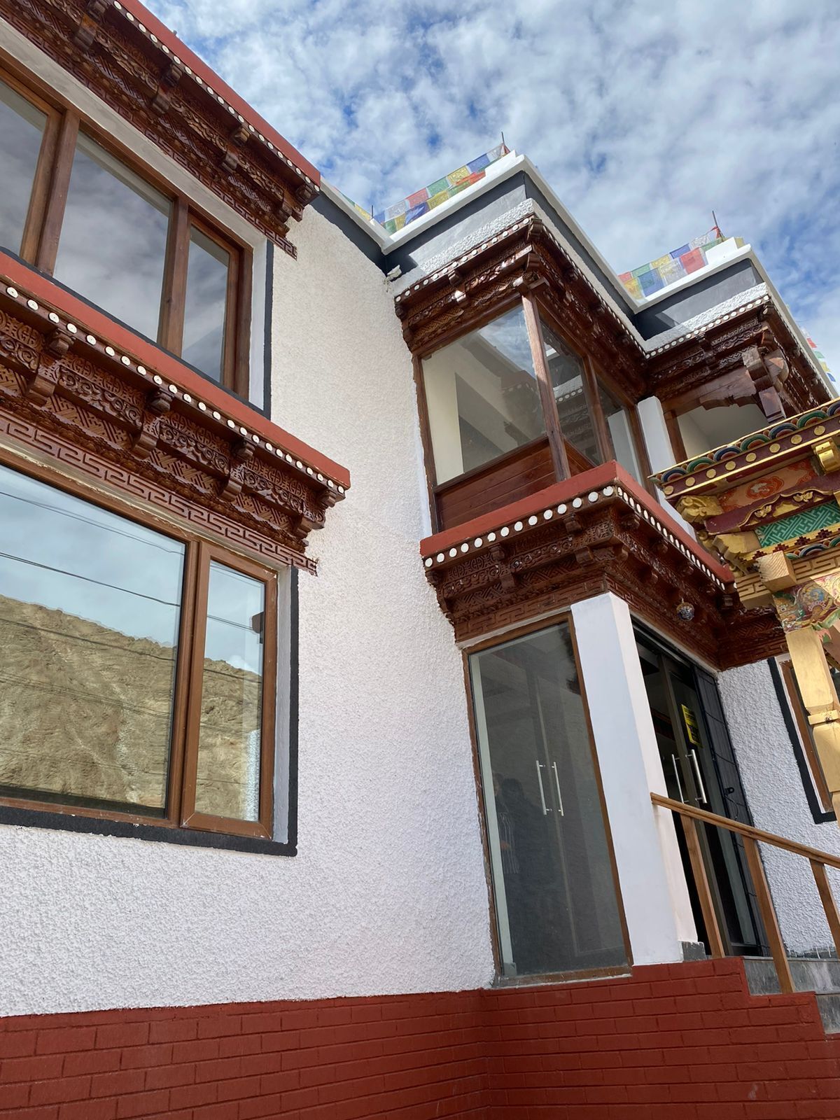 Fachada de la propiedad
