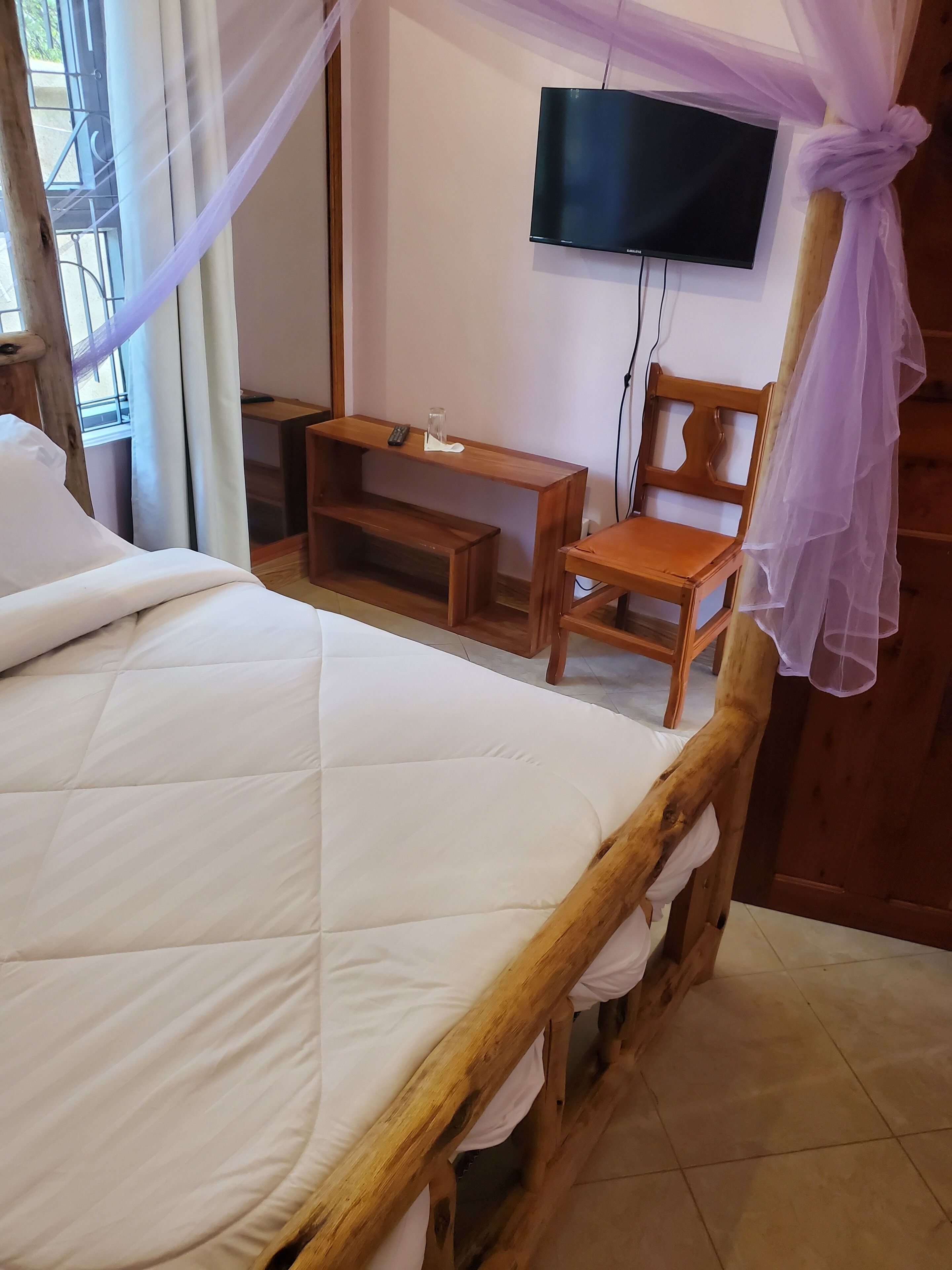 Comfort Double Room, Balcony, Garden View | Laptop workspace, blackout drapes, soundproofing, free WiFi