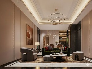 Standaard appartement, uitzicht op de stad | Interieur