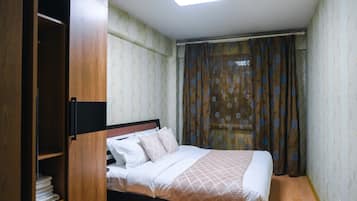 1 Schlafzimmer, Bügeleisen/Bügelbrett, kostenloses WLAN, Bettwäsche