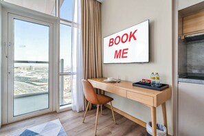 Interior - Free housekeeping visits during your stay - StayShort - Stylish Studio in JVT Sleeps 2 with Balcony (JVT)