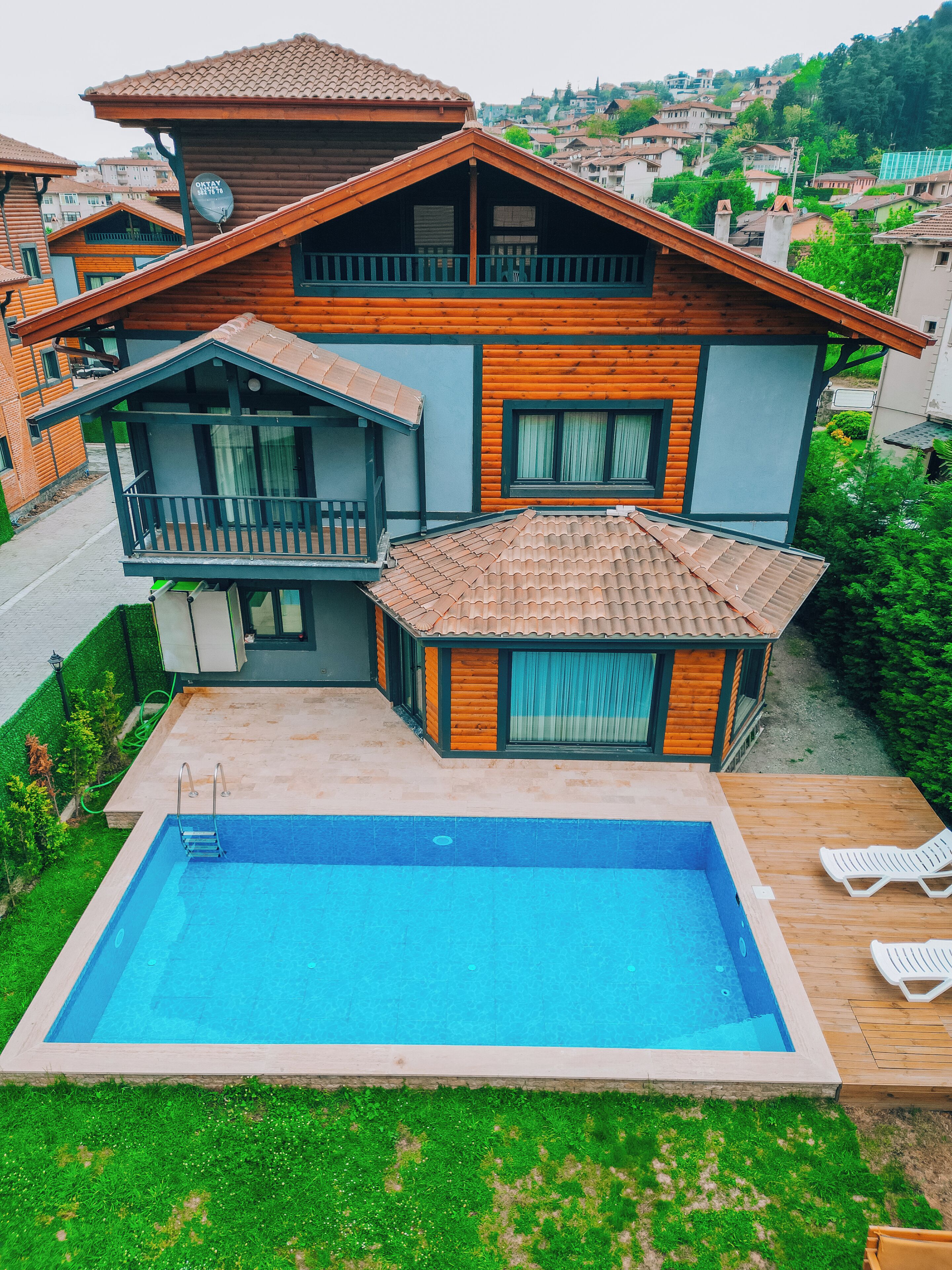 Familievilla - privat pool - have-område | Udendørsområde