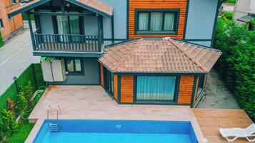 Familievilla - privat pool - have-område | Udendørsområde