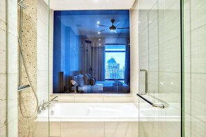 Luxury Apartment, 2 Bedrooms, City View | Bathroom - KLCC Luxury Suites Petronas View & Pool (Kuala Lumpur)