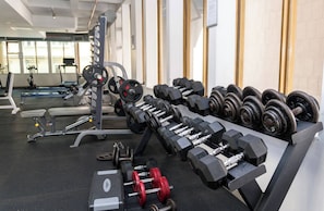 Apartment, 1 Schlafzimmer, Stadtblick | Fitnessstudio