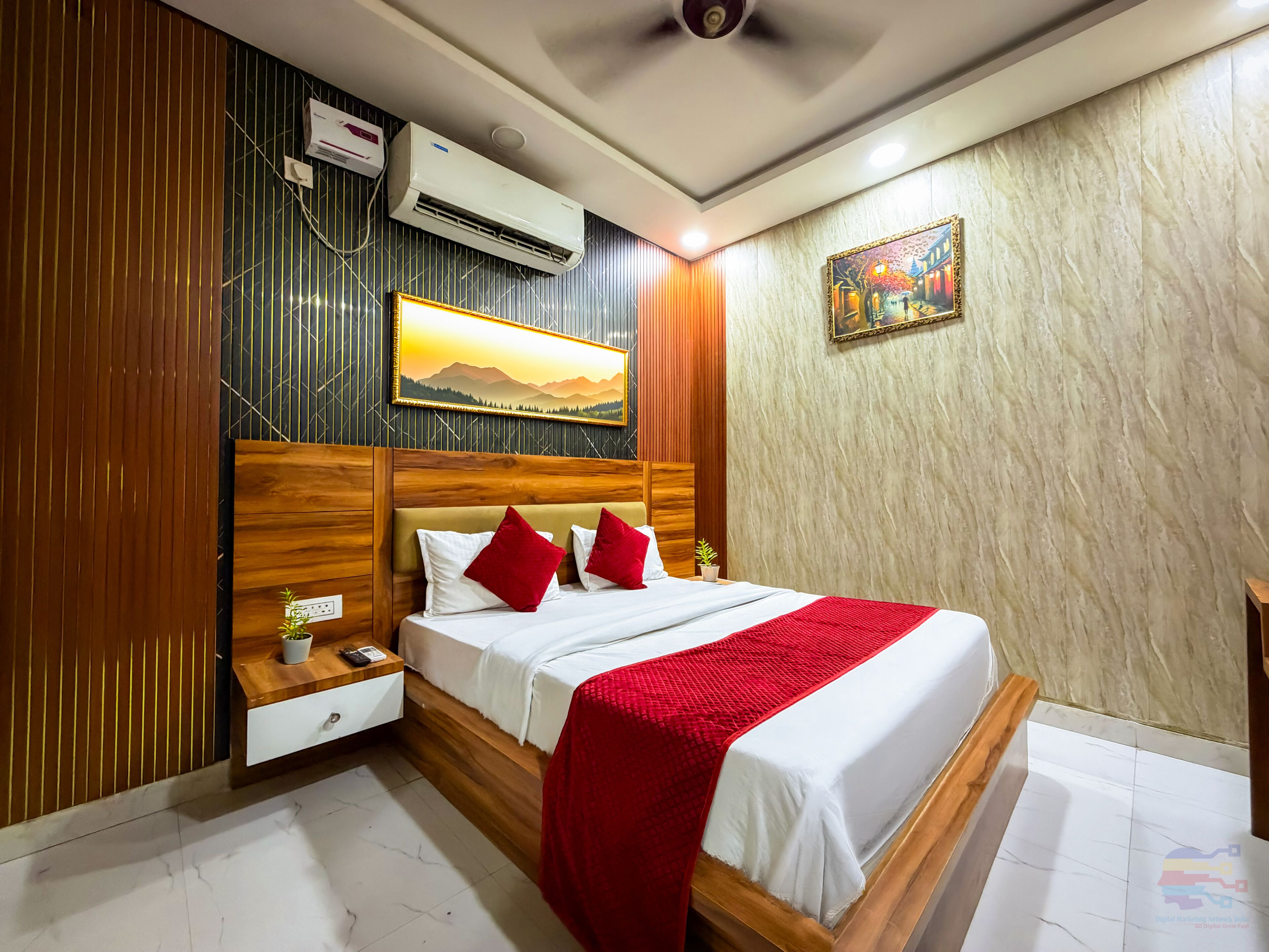 Free WiFi, bed sheets