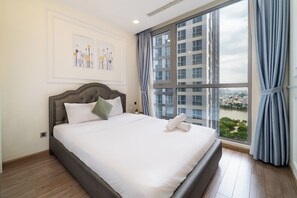 3 bedrooms, iron/ironing board, WiFi, wheelchair access - Căn hộ 3 phòng ngủ hiện đại| Tầm nhìn ra sông,Chỉ 5 phút đến công viên giải trí! (Thành phố Hồ Chí Minh)