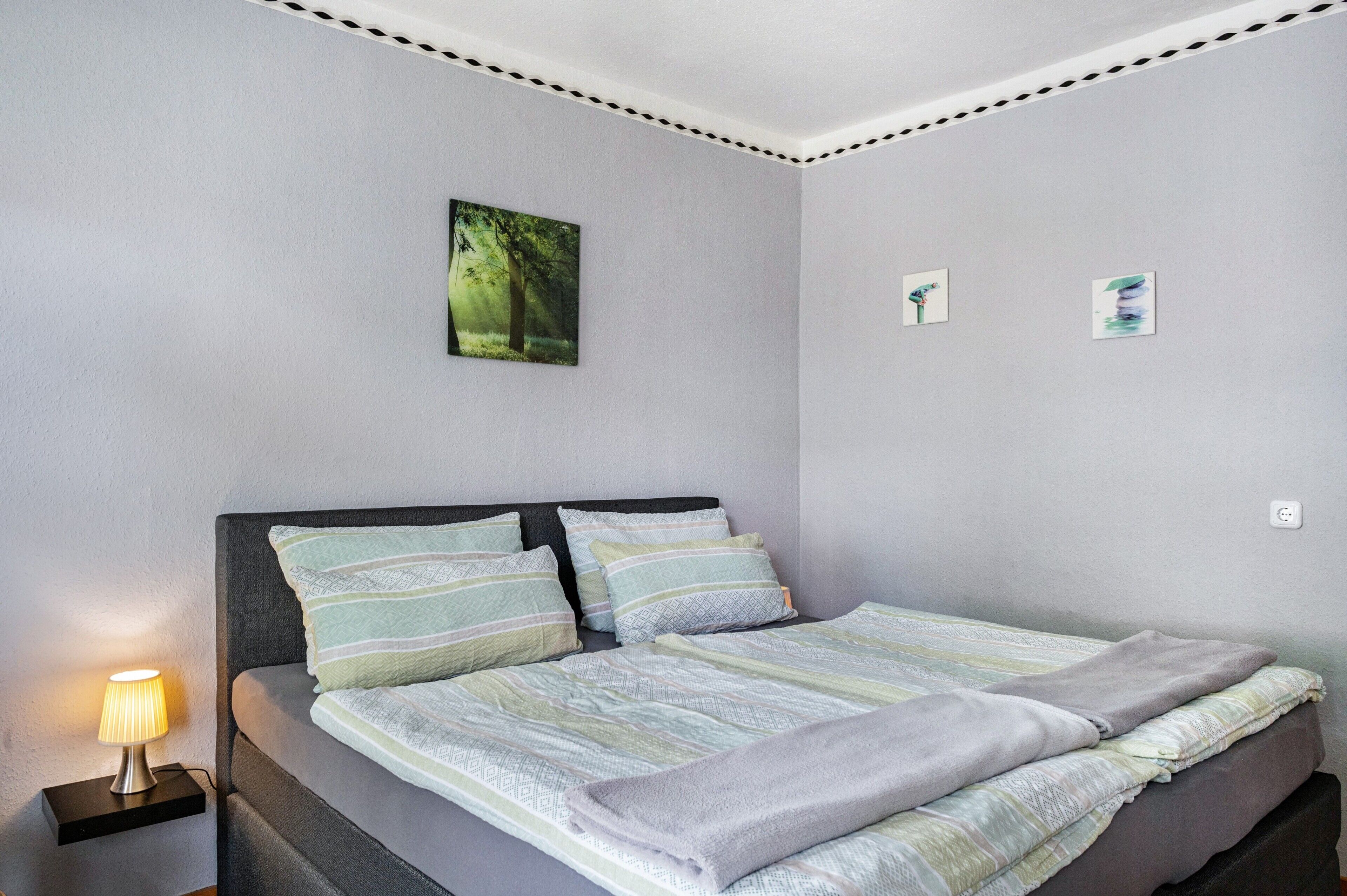 Iron/ironing board, WiFi, bed sheets