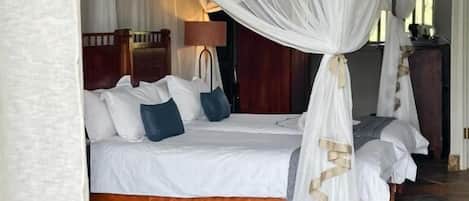 Luxury Double or Twin Room, Patio, Garden View | In-room safe, blackout drapes, free WiFi