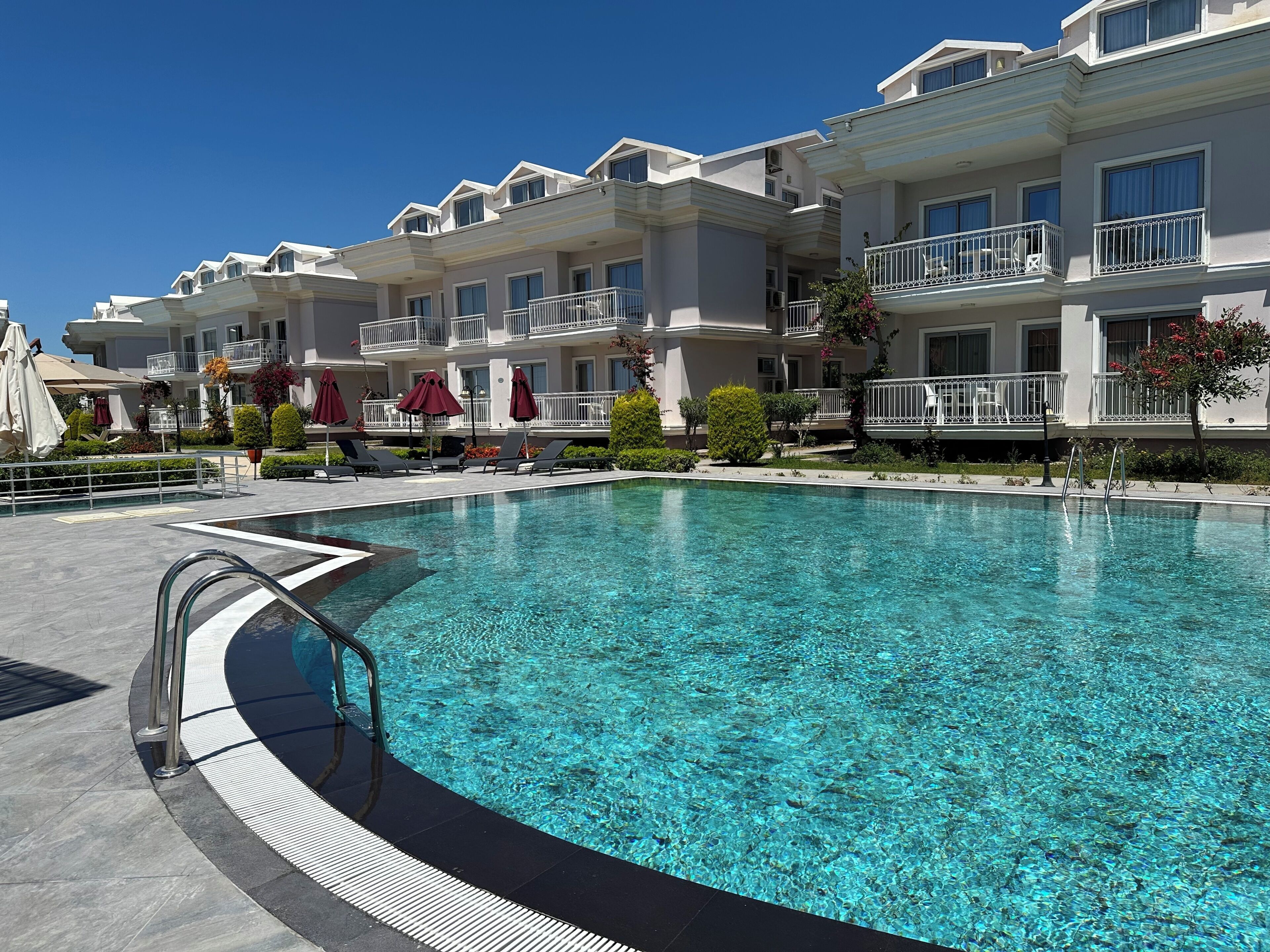 Seasonal outdoor pool