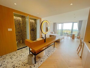 Luxury Condo, Balcony, Partial Ocean View | Bathroom
