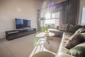Living area - Luxury Penthouse New Brockhaus (Swakopmund)