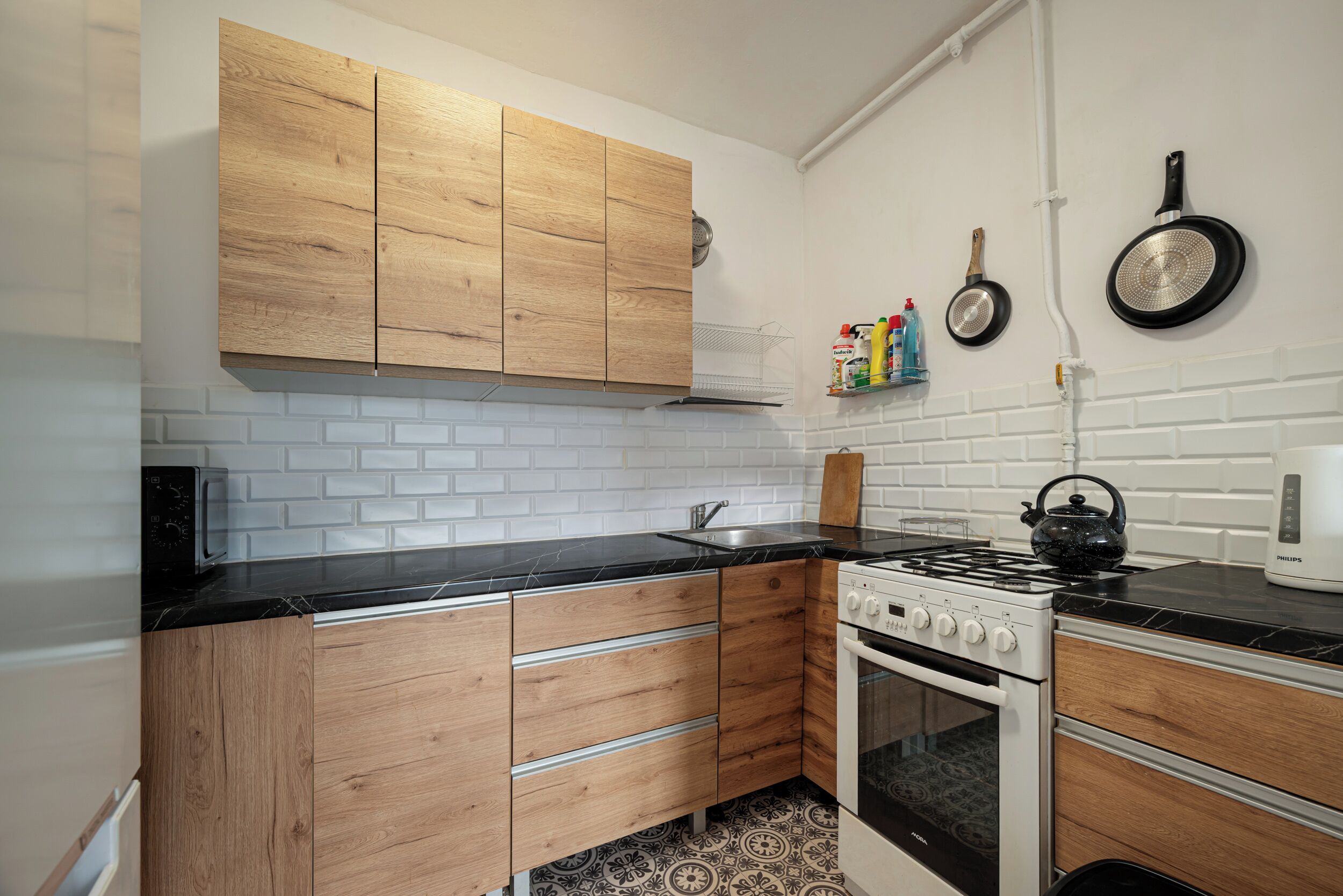 Apartamento, balcón | Cocina privada | Cafetera o tetera y hervidor eléctrico