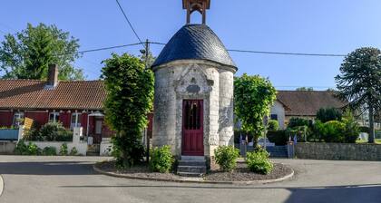 Ferienhaus „Au Dormeur Du Val D'Authie“ mit privater Terrasse, Garten & WLAN