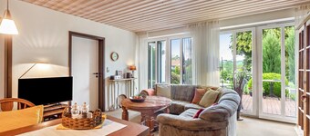 Ferienwohnung Antonia am Kurpark mit privater Terrasse, Garten und WLAN