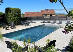 Seasonal outdoor pool