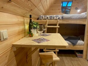 Baita, bagno privato, vista parco | Ristoranti