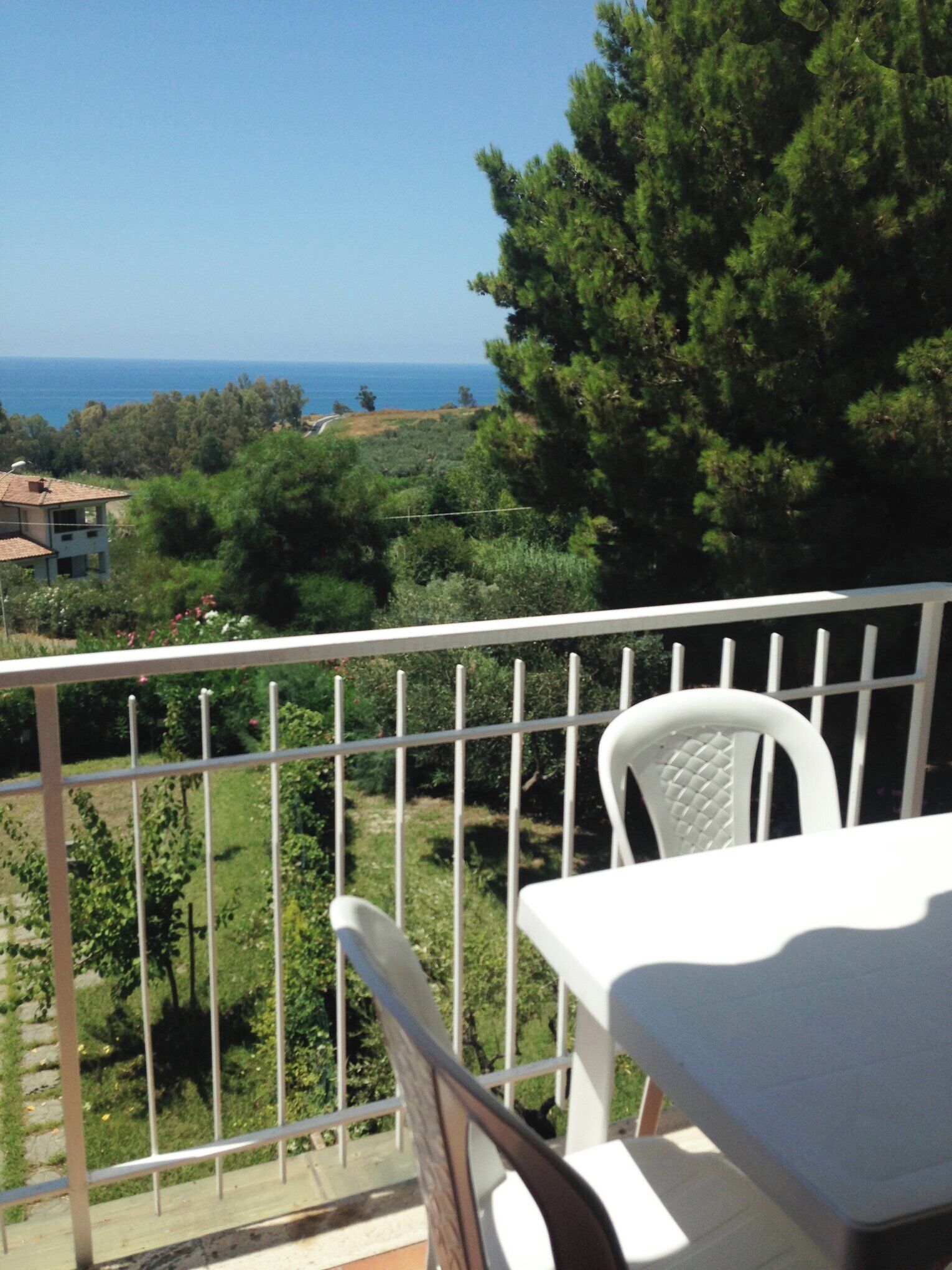 Standard Apartment, Sea View | Outdoor dining