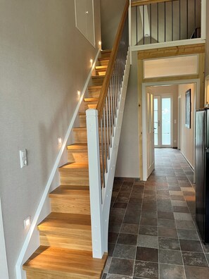 Interior - Spacious penthouse apartment for all ages under one roof in an idyllic village setting with a sauna (Rubkow)