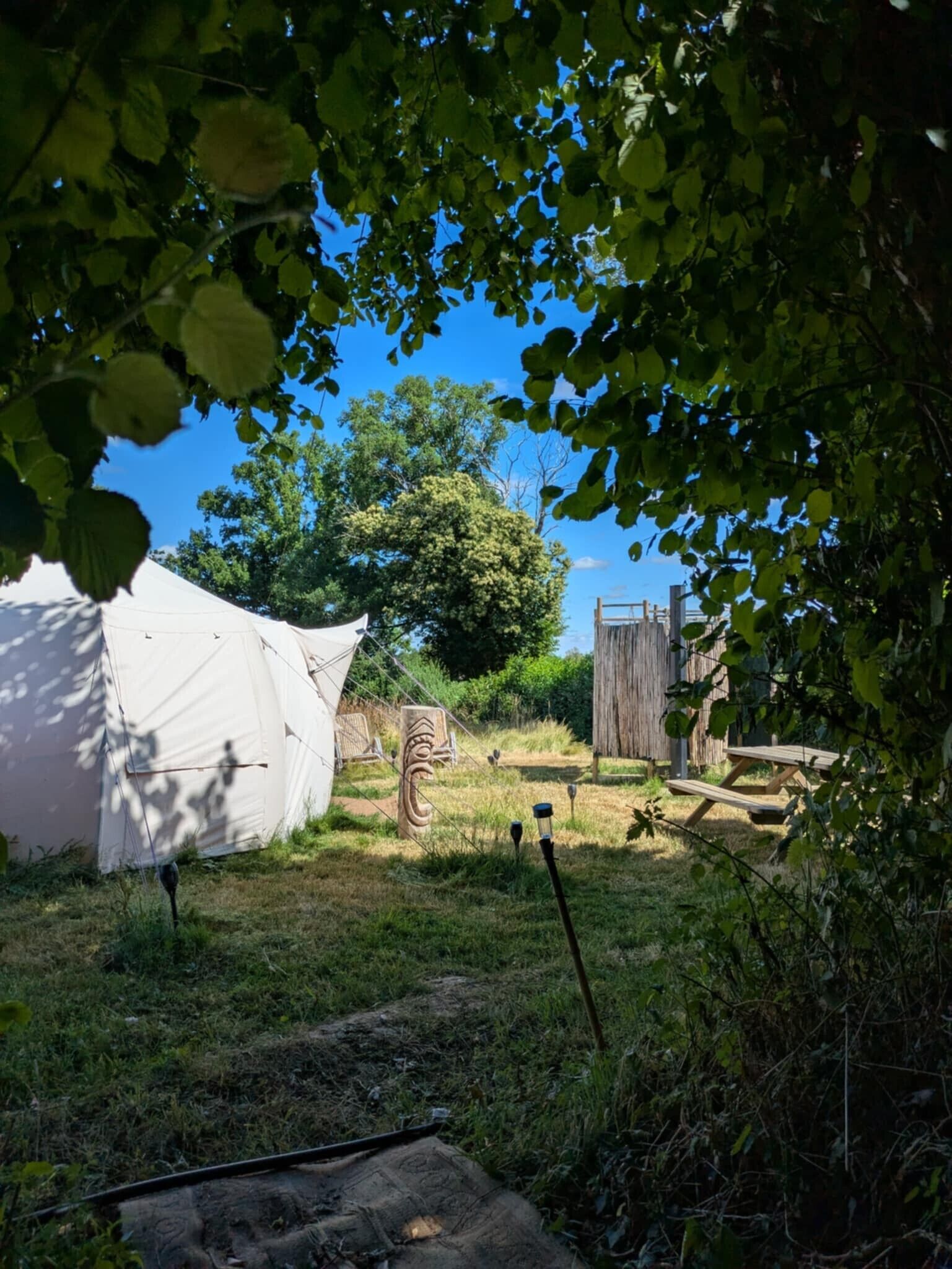 Enceinte de l’hébergement