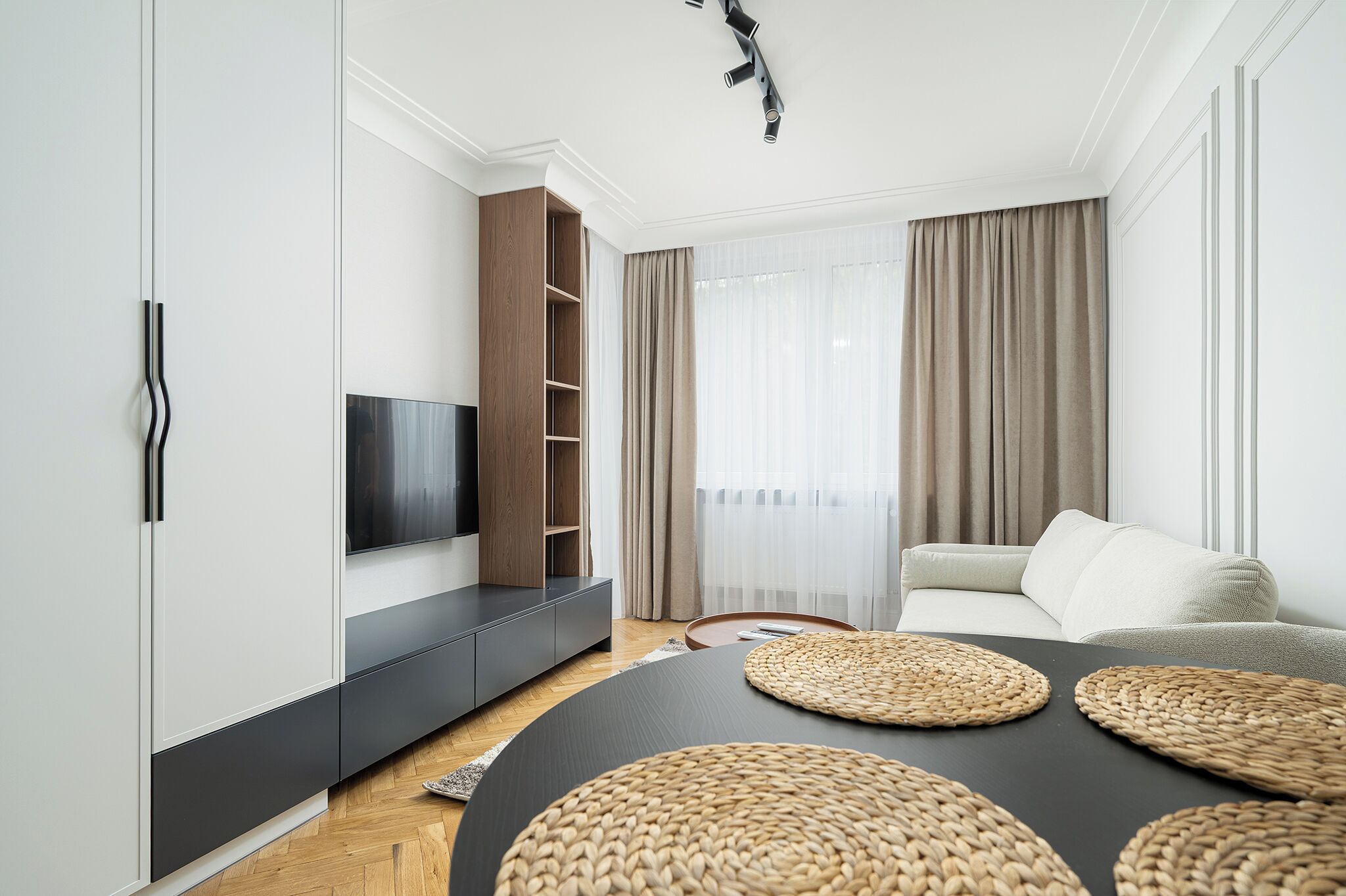 Apartamento, sacada | Área de estar