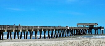 Free Tybee Parking! Private Pool, Fire Pit, Grill
