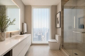 Classic Room | Bathroom - The Velvet Key Hotel (Toronto)