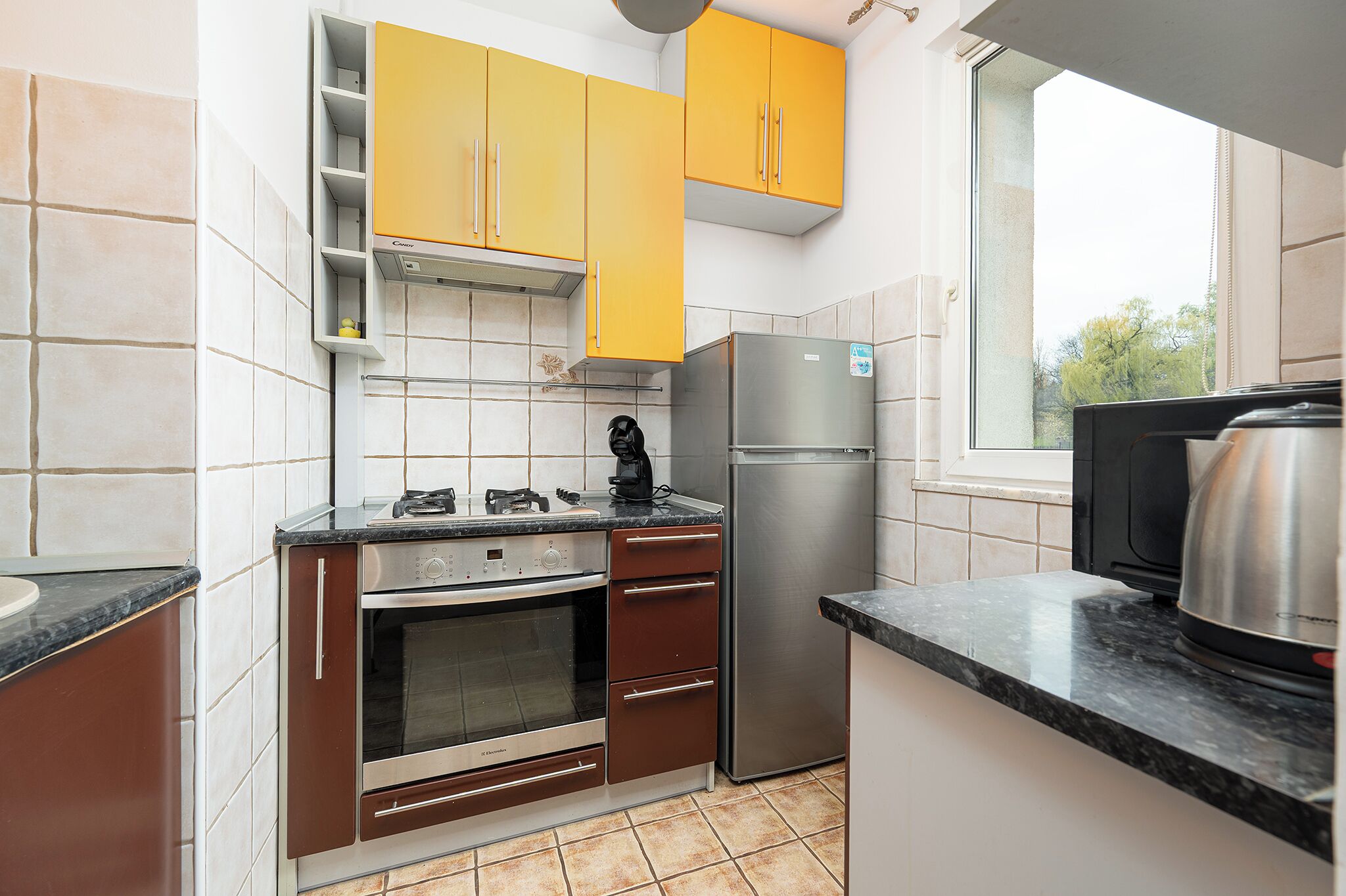 Studio Suite | Dapur peribadi | Pembancuh kopi/teh, cerek elektrik 