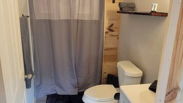 Towels, soap, toilet paper