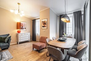 Living room - RentPlanet - Apartament Chopina (Katowice)