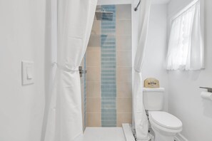 Hair dryer, towels